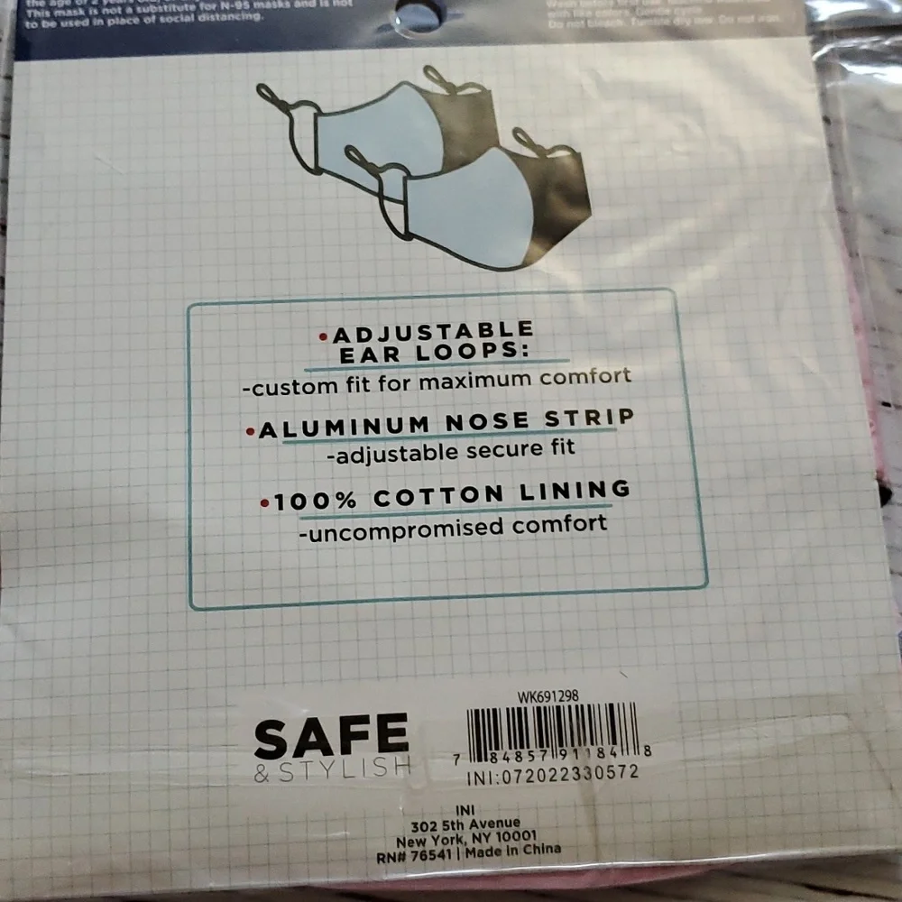 🆕️ FAMILY REUSABLE FABRIC MASKS (13 TOTAL) 😷